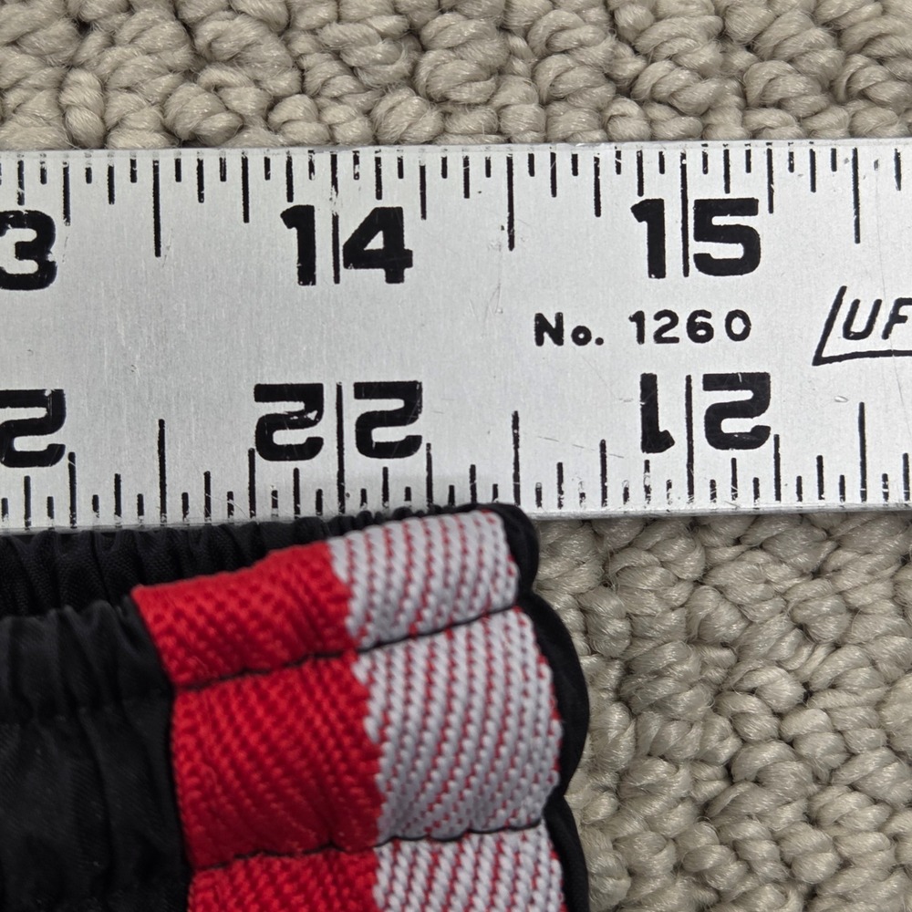 Vintage Champion Ohio State Buckeyes Black Nylon Windbreaker Track Pants Mens XL - Picture 8 of 12